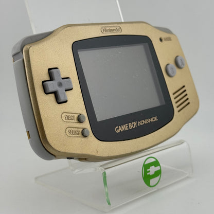 Nintendo Game Boy Advance Handheld Game Console Only AGB-001 Gold