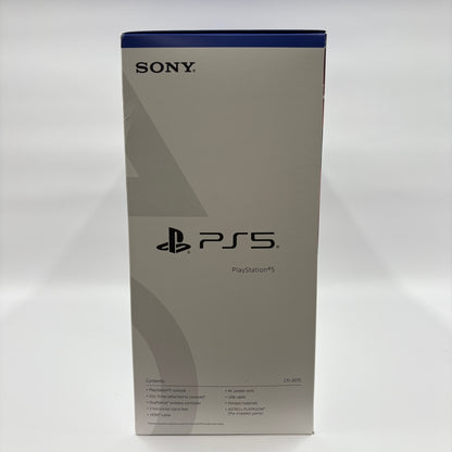 New Sony PlayStation 5 Slim Disc Edition PS5 1TB White Gaming System CFI-2015