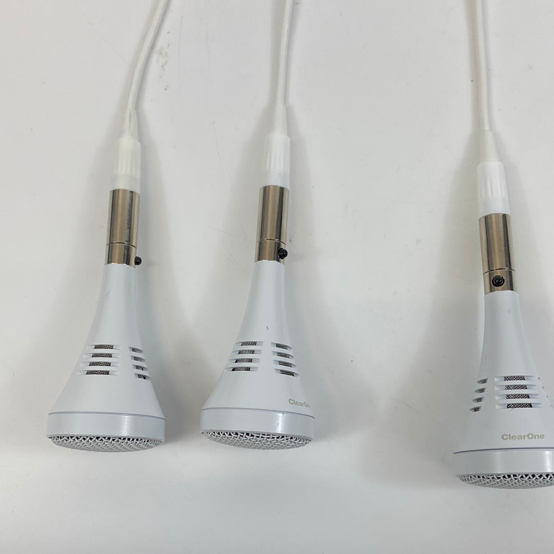 ClearOne Conferencing Ceiling Microphones 860-001-013-W Lot of 3