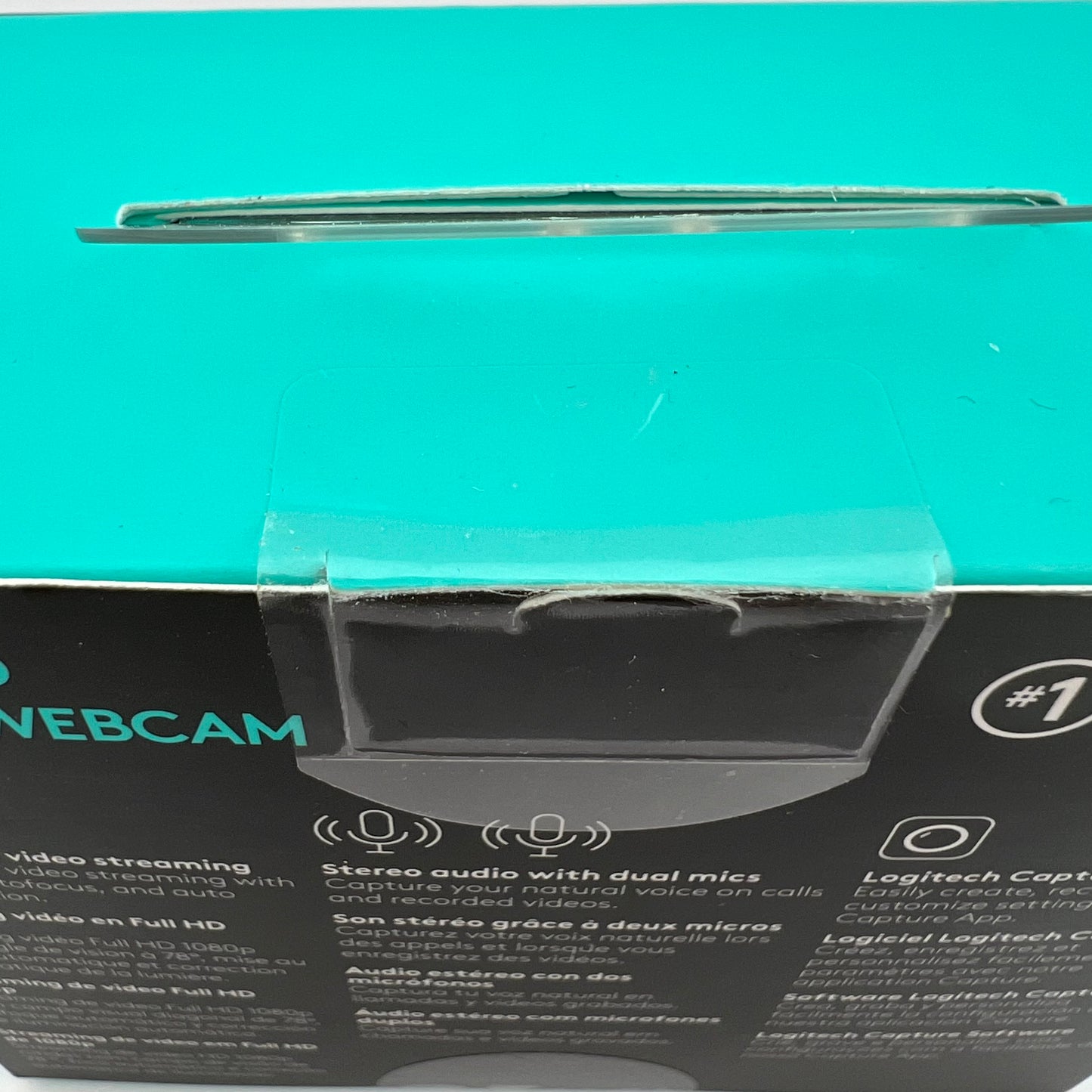 New Logitech 1080p Pro Stream Webcam 