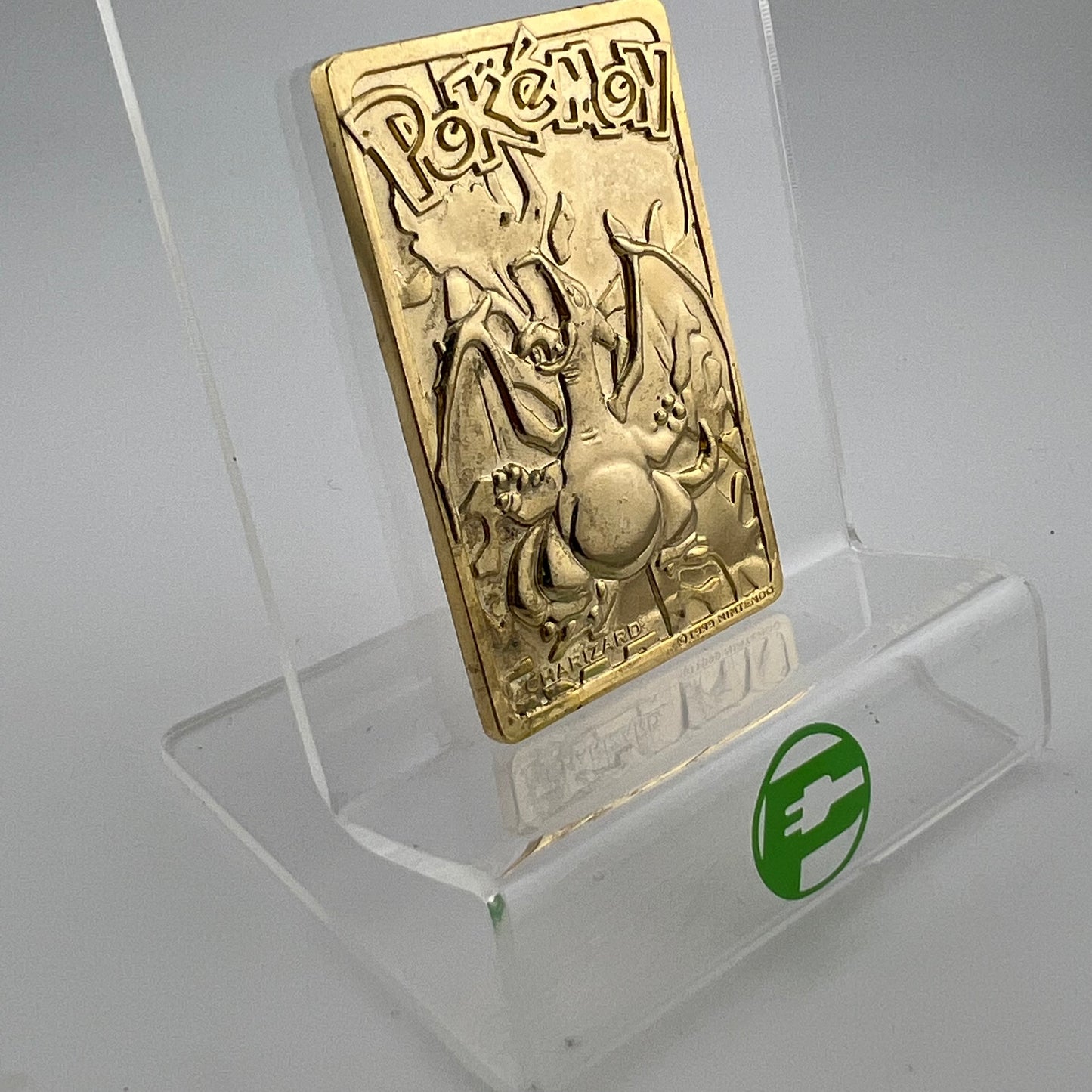 Pokemon Charizard [Gold Plated] #6 Burger King Promo Card