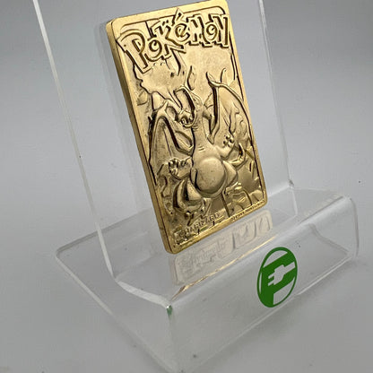 Pokemon Charizard [Gold Plated] #6 Burger King Promo Card