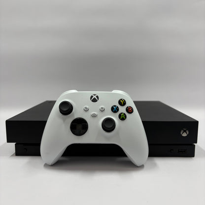 Microsoft Xbox One X 1TB Console Gaming System Black 1787