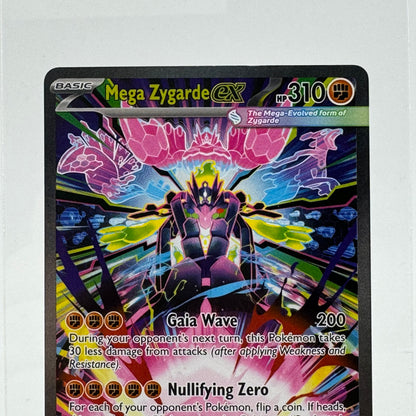 Pokémon TCG Perfect Order Mega Zygarde ex #120 Holo Textured English LP