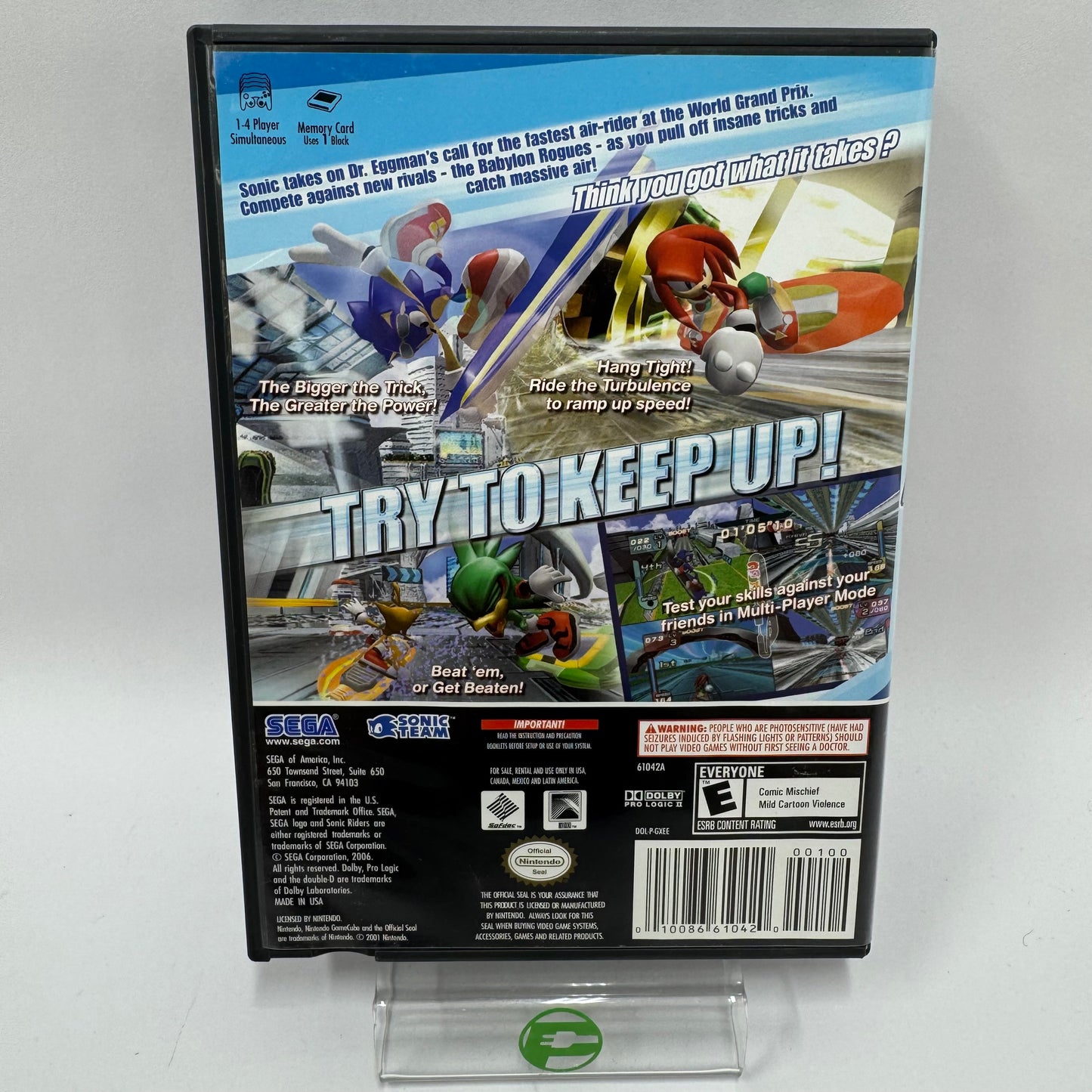 Sonic Riders (Nintendo GameCube, 2006)