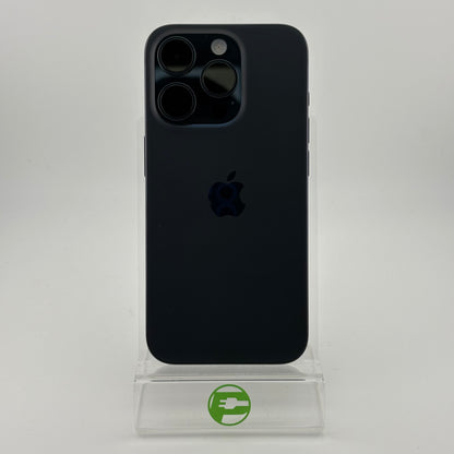 Factory Unlocked Apple iPhone 15 Pro 256GB Black Titanium MTQV3LL/A