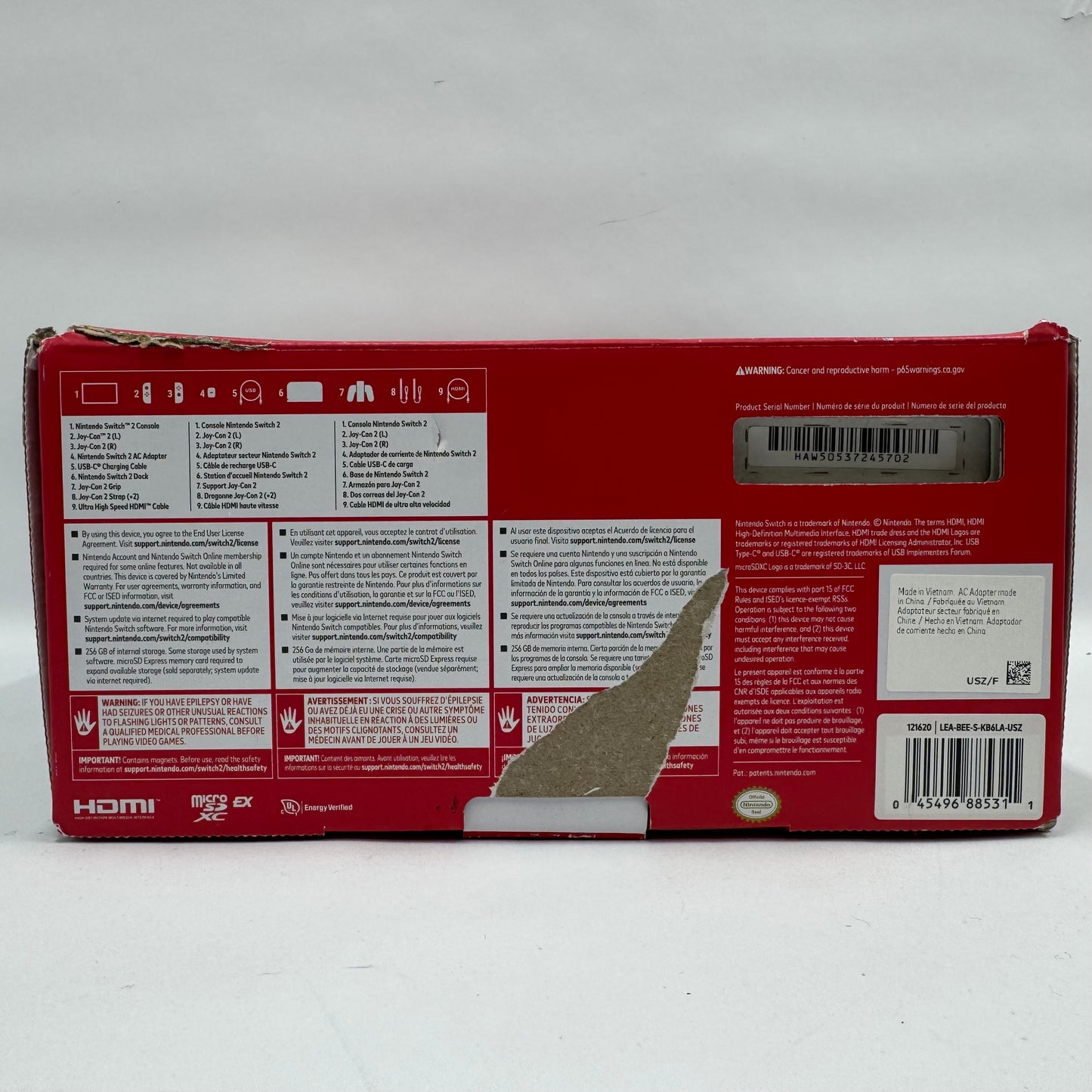 Nintendo Switch 2 Video Game Console BEE‑001 Black