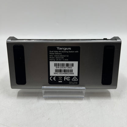 Targus Dual Video 4K Docking Station Dock DOCK180