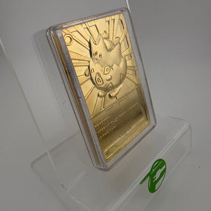 Pokémon TCG Burger King Togepi Gold Plated English NM