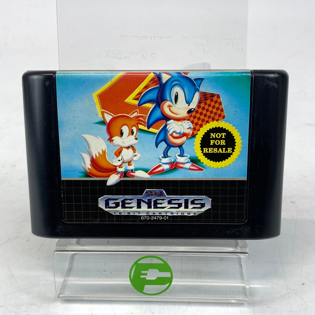 Sonic the Hedgehog 2 Not for Resale (Sega Genesis, 1992)