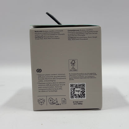 New Logitech Brio 1080p Webcam 960-001593