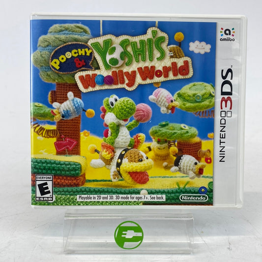 Poochy & Yoshi's Woolly World (Nintendo 3DS, 2017)