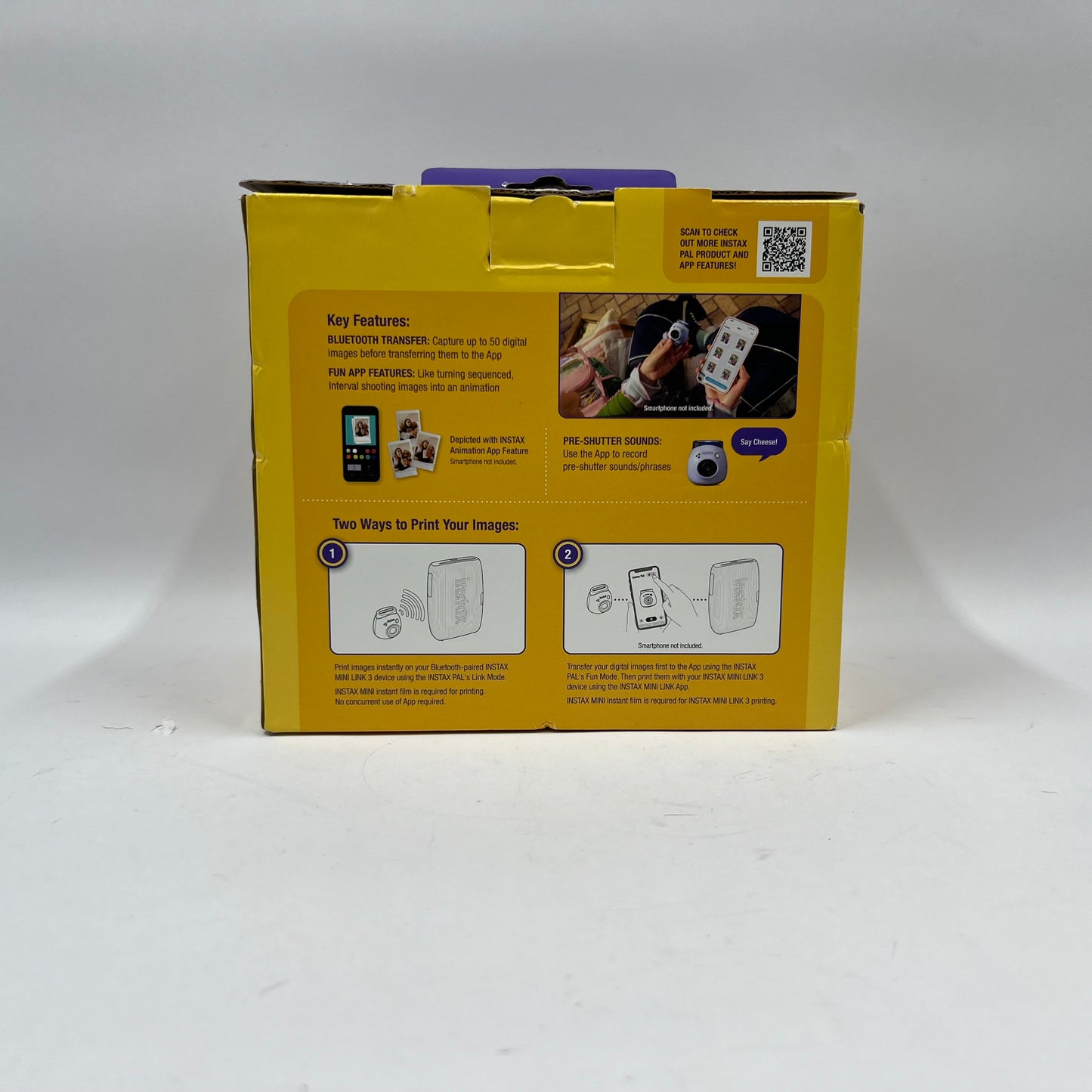 New Fujifilm Instax PAL & Mini Link 3 Digital Camera 600023914