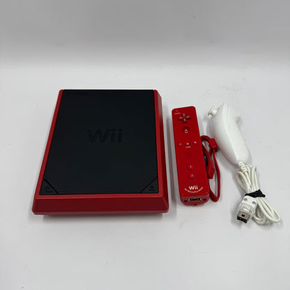 Nintendo Wii Mini Console Gaming System RVL-201 Red