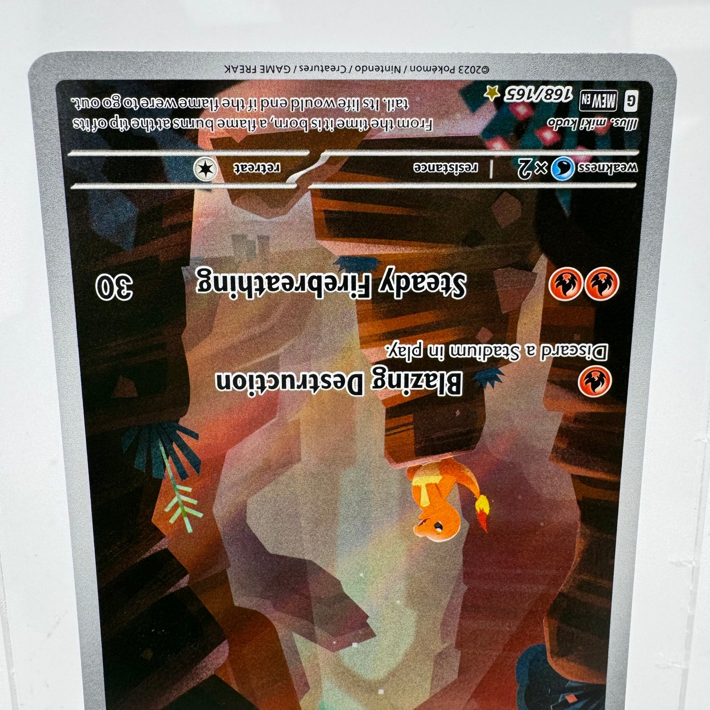 Pokémon TCG Scarlet & Violet 151 Charmander #168 Holo English LP