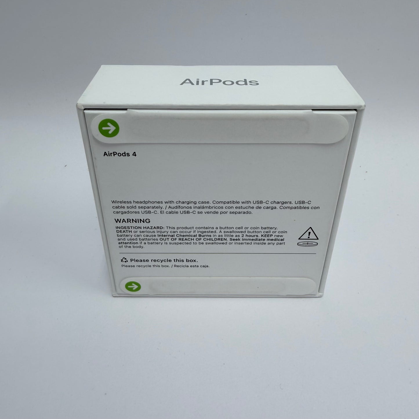 New Apple AirPods 4th Gen with Charging Case A3053 A3058 A3050 MXP63LL/A