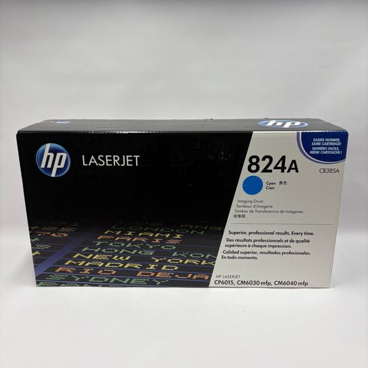 New HP 824A CB385A Cyan Toner Cartridge