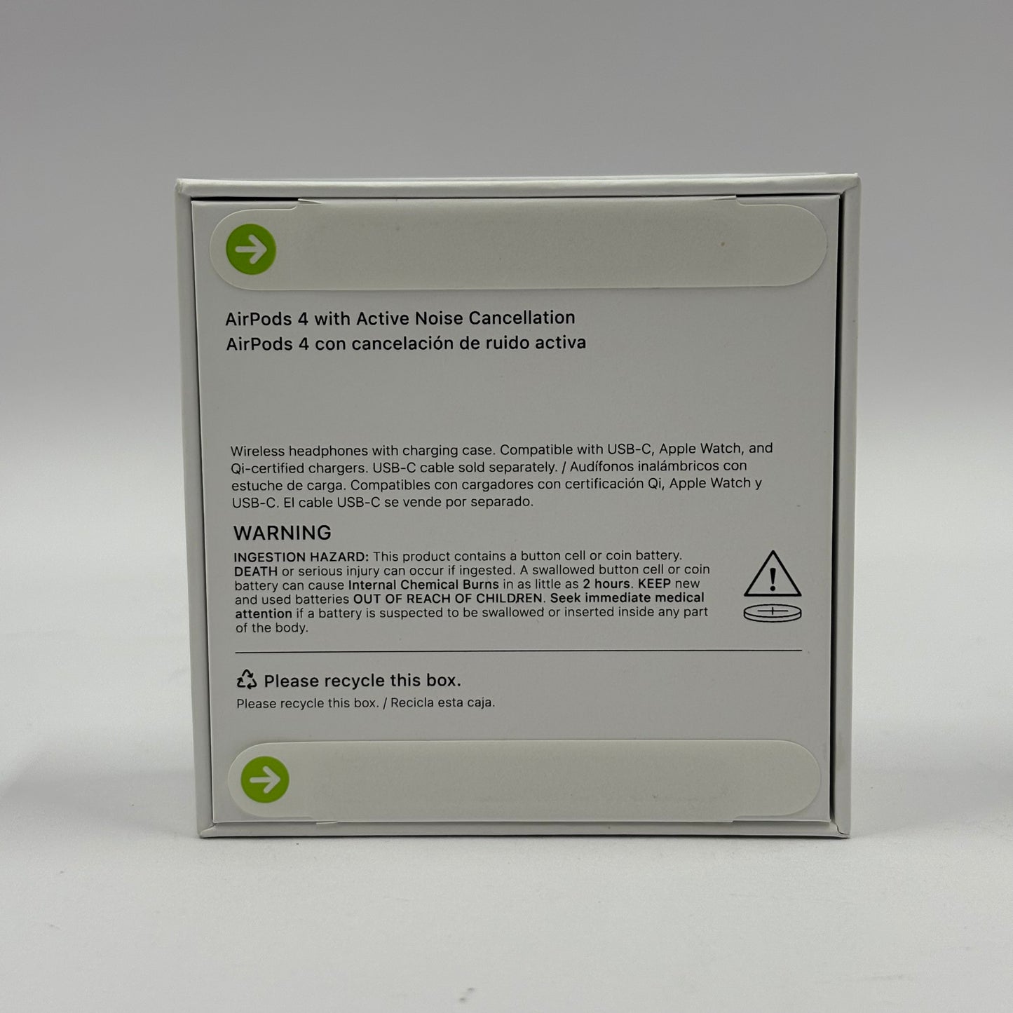 New Apple AirPods 4th Gen ANC with MagSafe Charging Case MXP93LL/A