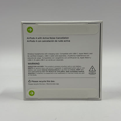 New Apple AirPods 4th Gen ANC with MagSafe Charging Case MXP93LL/A