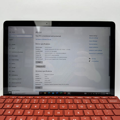 Microsoft Surface Go 2 1901 10.5" Pentium Gold 6500Y 1.7GHz 4GB RAM 64GB SSD