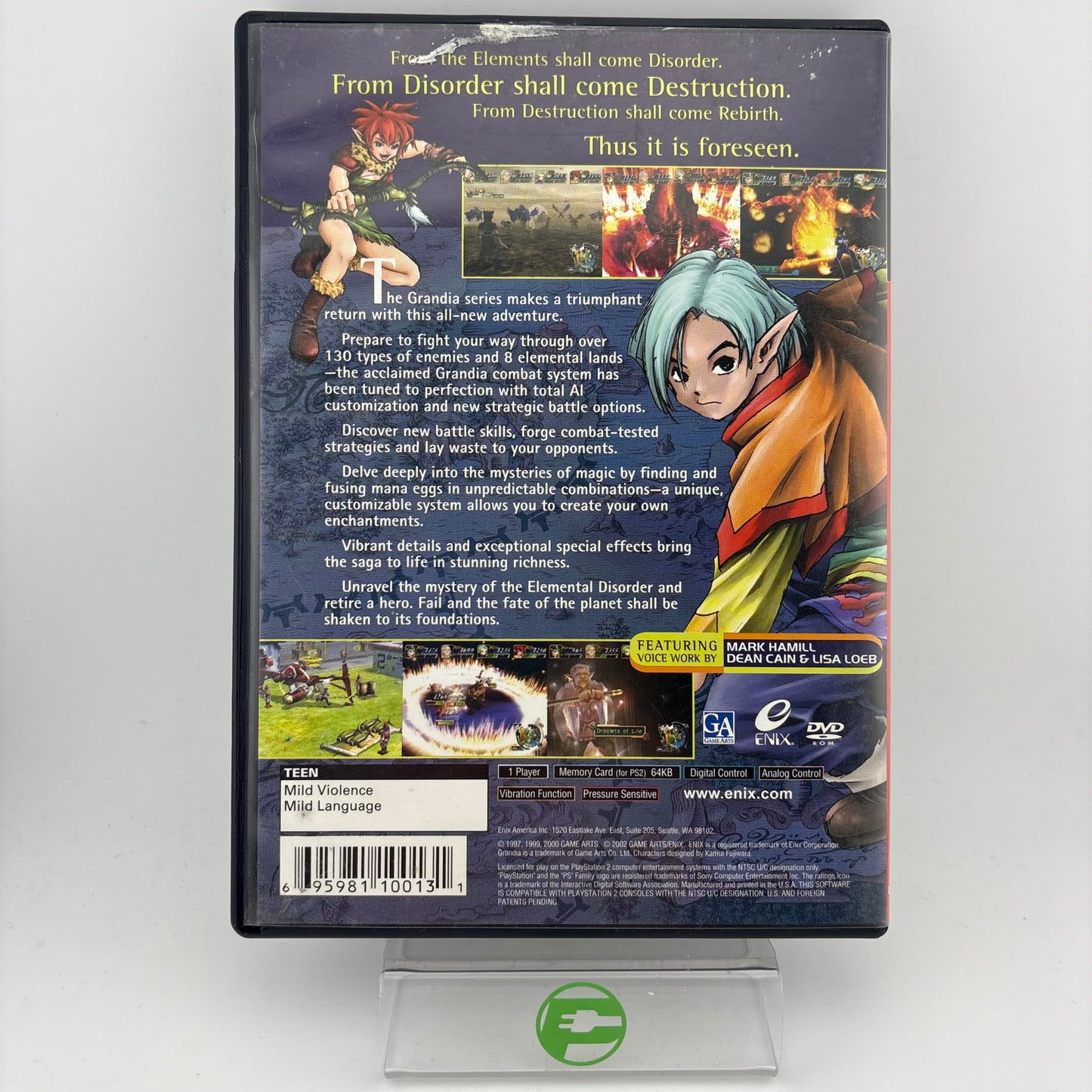 Grandia Xtreme (Sony PlayStation 2 PS2, 2002)