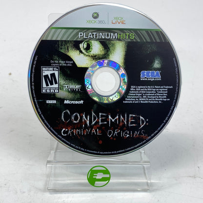 Condemned Criminal Origins (Microsoft Xbox 360, 2005)