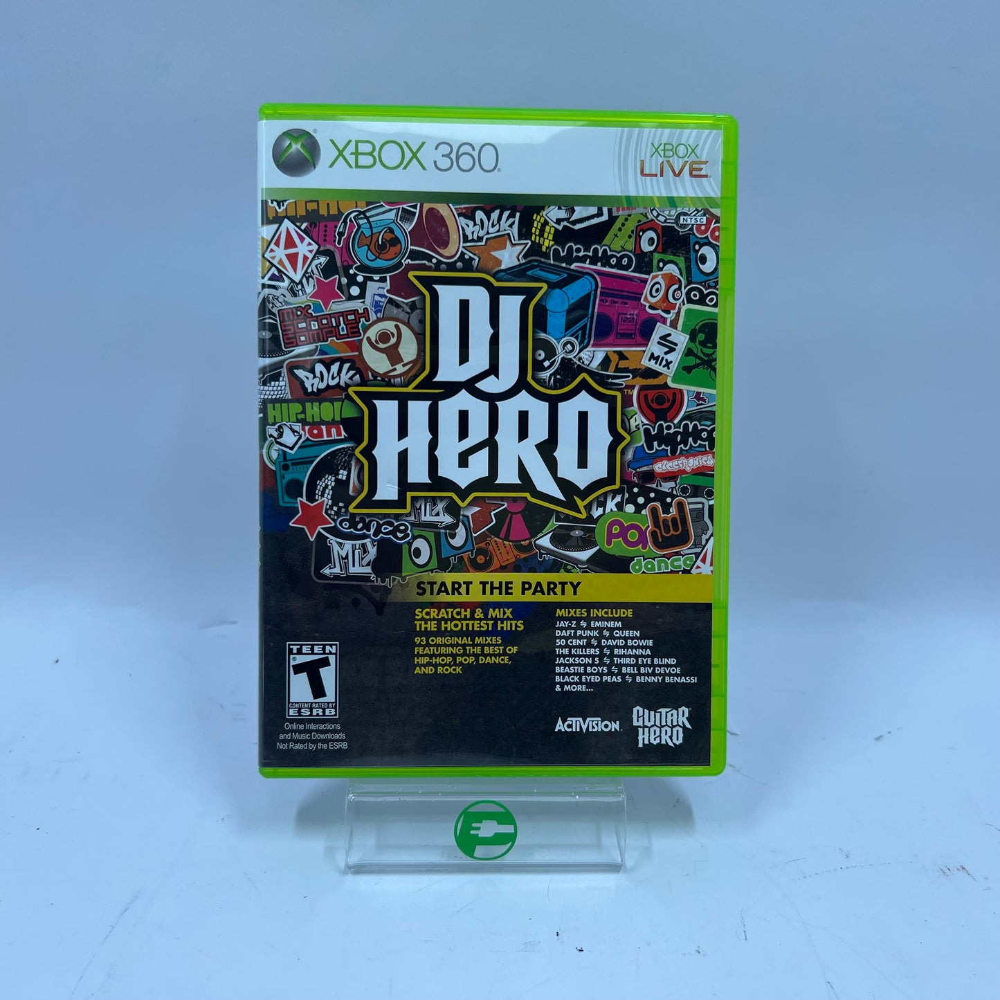 Microsoft DJ Hero Renegade Xbox 360 Black