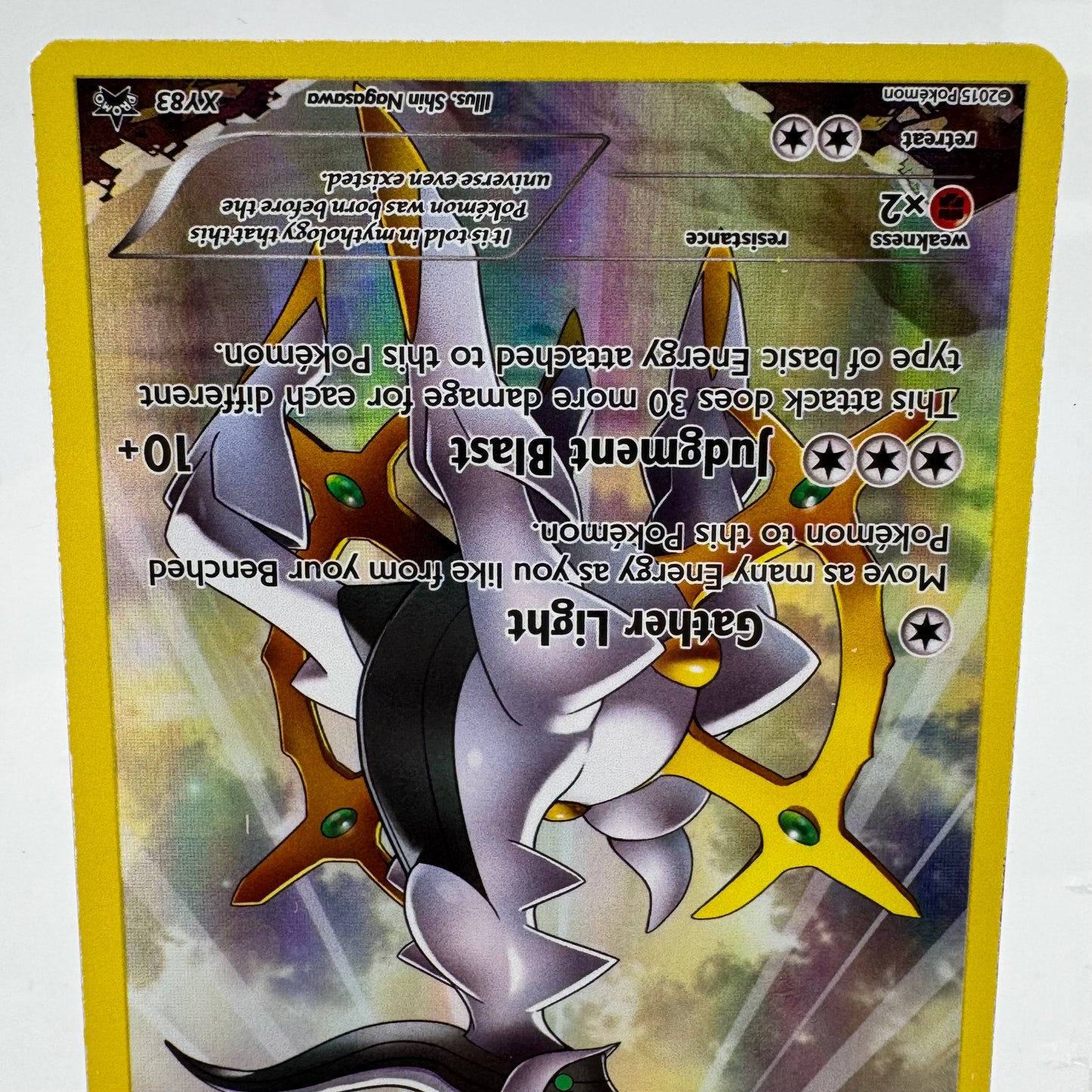 Pokémon TCG Promo Arceus #XY83 Holo English LP