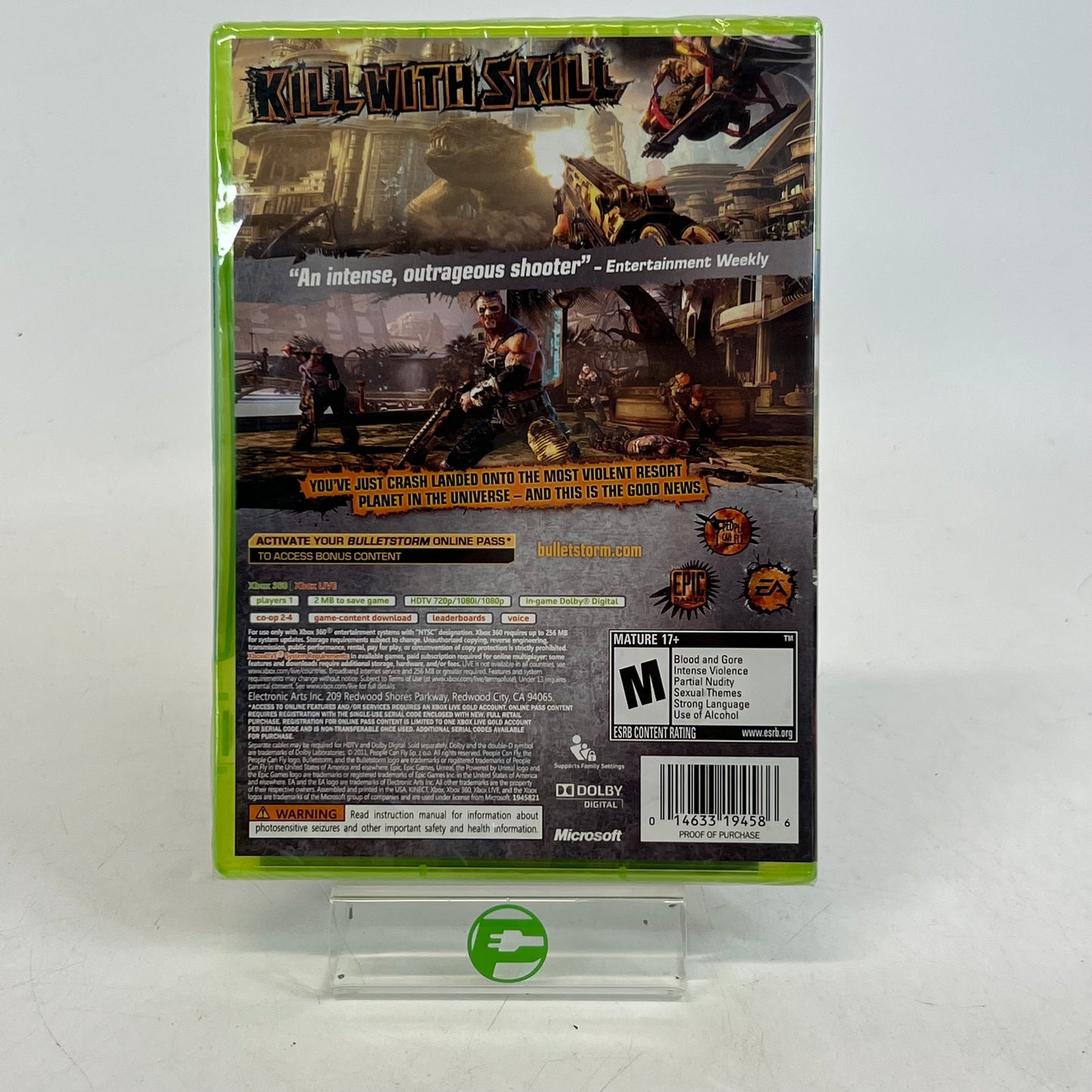 New Bulletstorm [Epic Edition] (Microsoft Xbox 360, 2011)