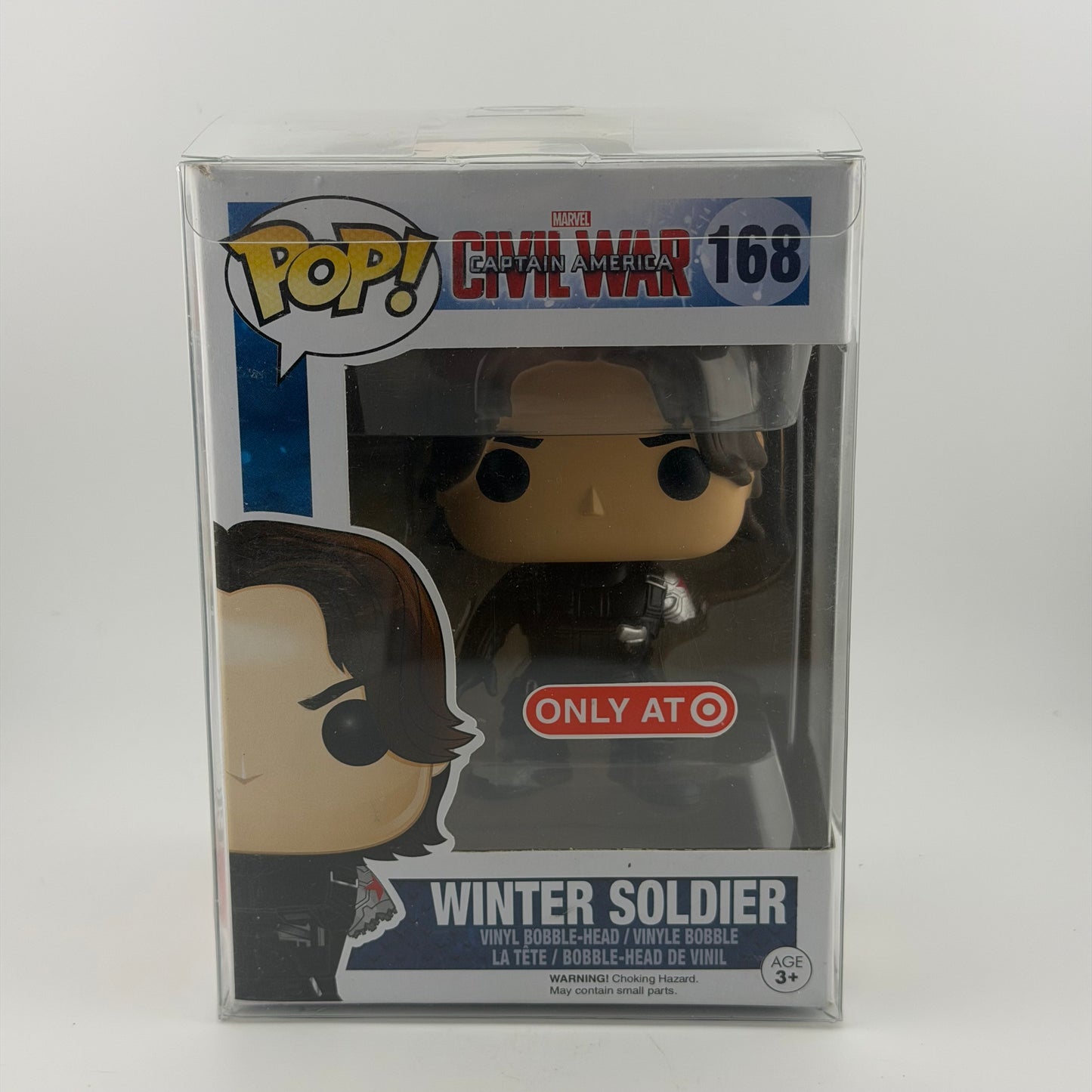 New Funko Pop Captin America Civil War Winter Soldier #168