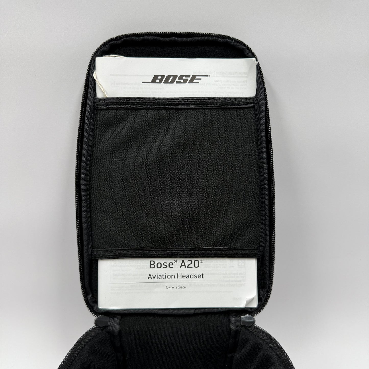 Bose A20 Aviation Around-Ear Noise Cancelling Bluetooth Headphones Black/Silver