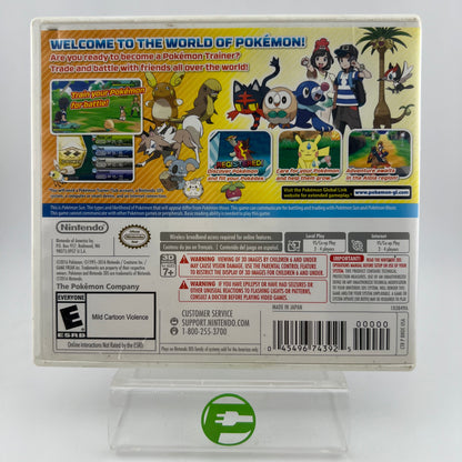 Pokemon Sun (Nintendo 3DS, 2016)