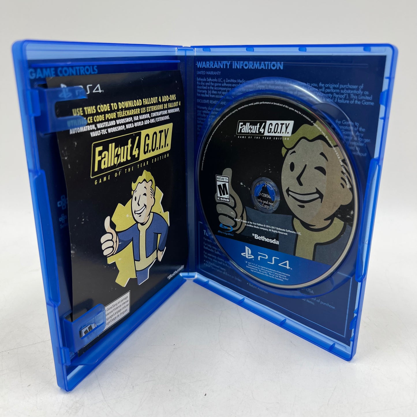 Fallout 4 [Game of the Year] (Sony PlayStation 4 PS4, 2017)