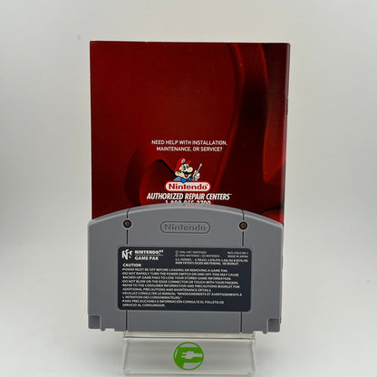 Mario Kart 64 (Nintendo 64 N64, 1997) W/ Manual