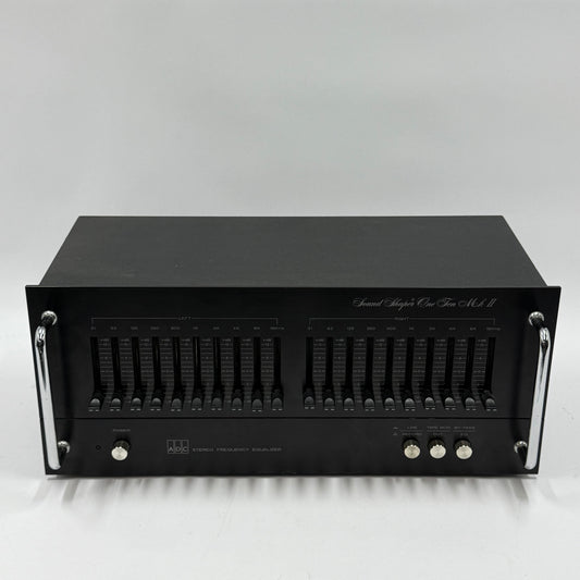 ADC Sound Shaper 110 Mark II Stereo Frequency Equalizer SS-110