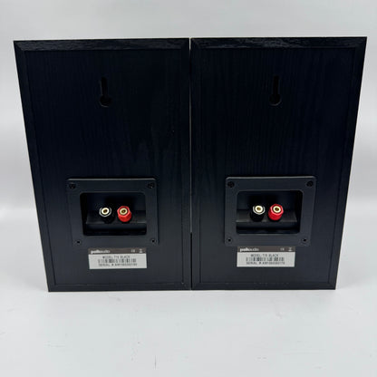 Polk Audio T15 Passive Bookshelf Speakers Black