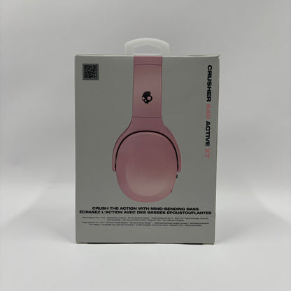 New Skullcandy Crusher 540 Active XT Wireless Over-Ear Bluetooth Headphones Pink