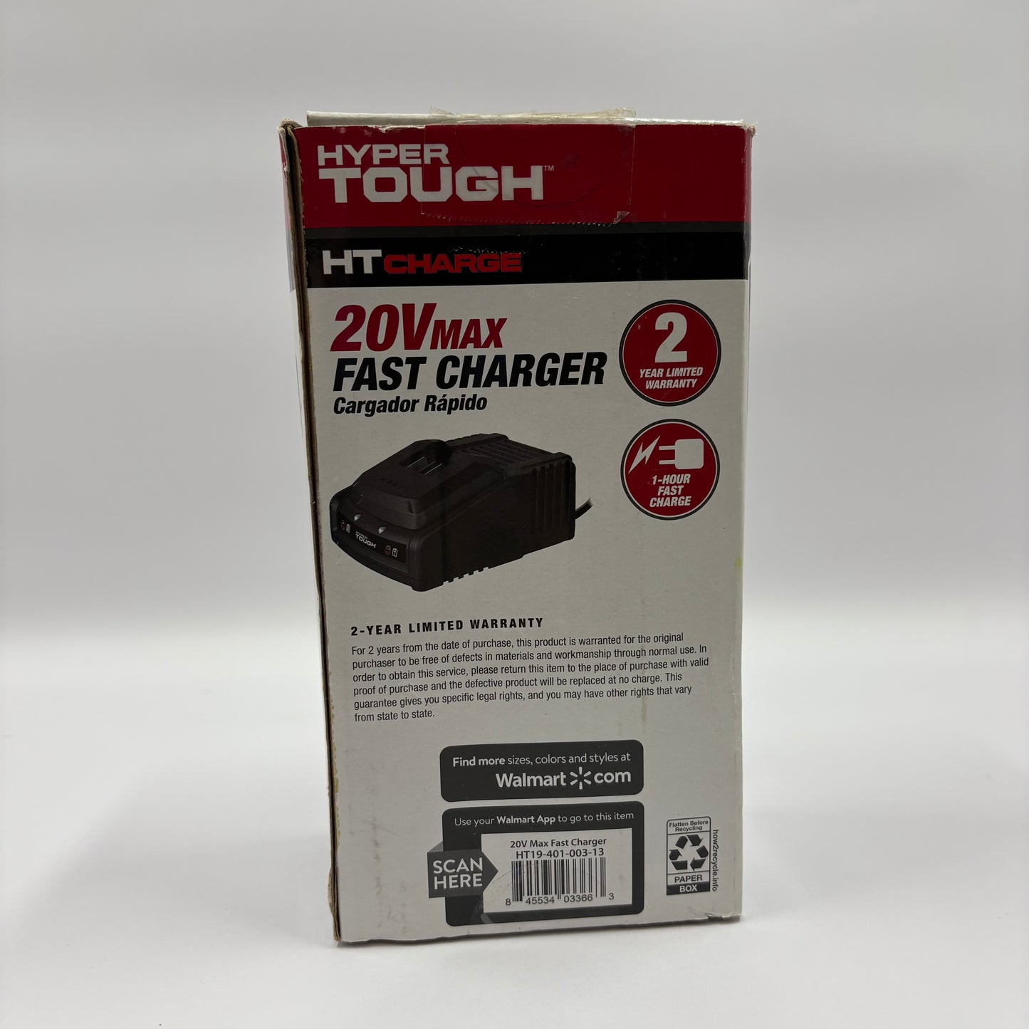 Hyper Tough 20v max Charger HT19-401-003-13