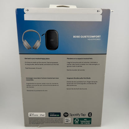 New Bose QuietComfort Over-Ear Noise Cancelling Bluetooth Headphones Grey 