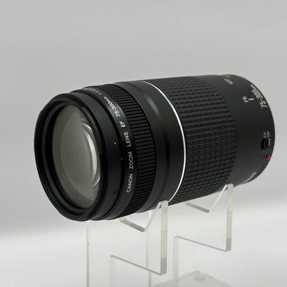 Canon EF Zoom Lens 75-300mm f/4-5.6 III Auto & Manual Lens