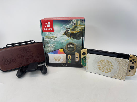 Nintendo Switch OLED Video Game Console HEG-001 Tears of The Kingdom Edition
