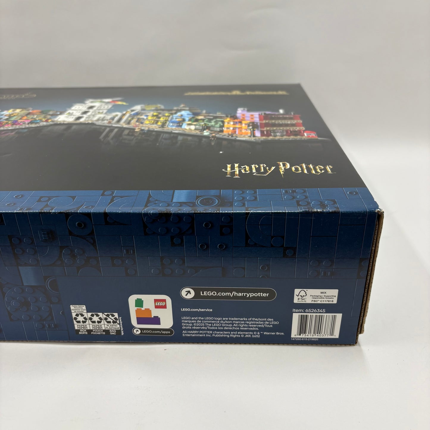 New LEGO Diagon Alley Wizarding Shops Complete Set 6526345