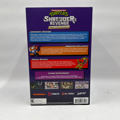 New Teenage Mutant Ninja Turtles Shredder's Revenge Ultimate Limited Run PS5