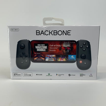 New Backbone One USB-C Mobile Gaming Controller BB-51-P-BR
