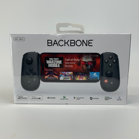 New Backbone One USB-C Mobile Gaming Controller BB-51-P-BR