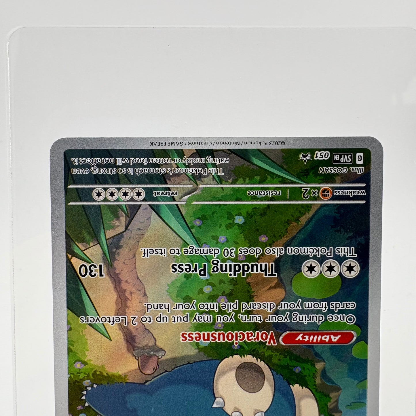 Pokémon TCG Promo Snorlax 051 English