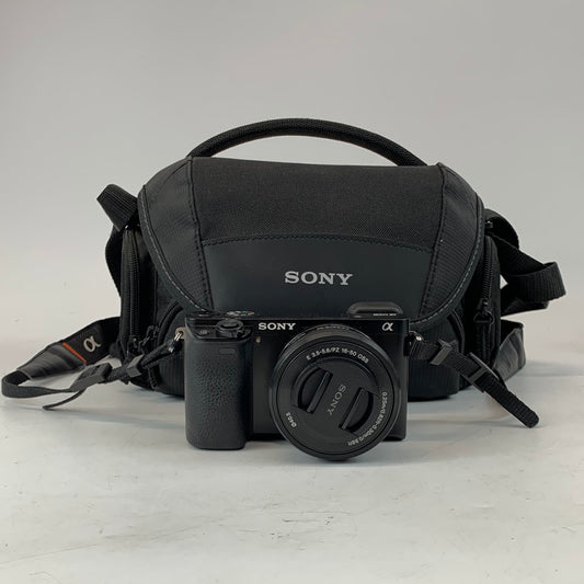 Sony Alpha A6000 24.3MP Mirrorless Digital Camera with 16-50mm Lens