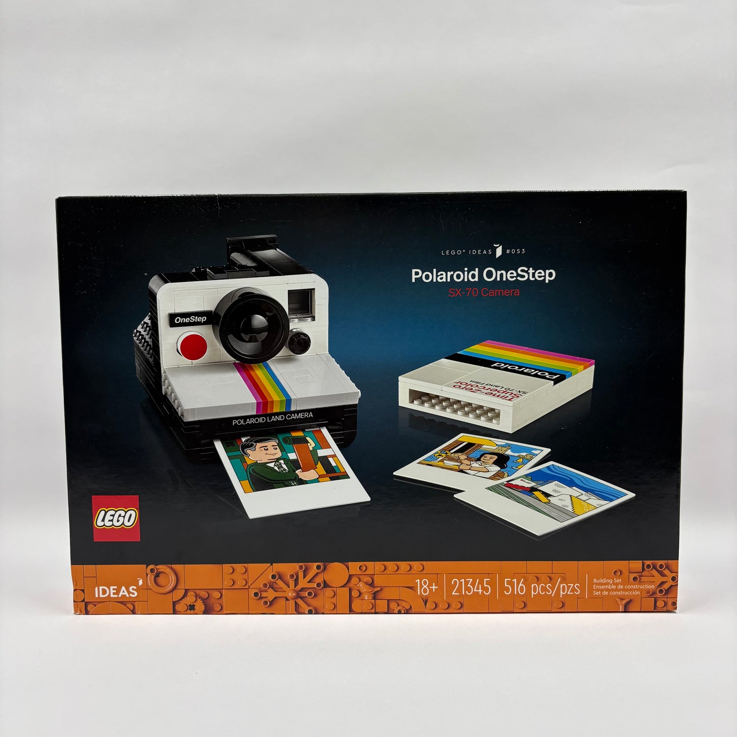 New Lego Polaroid OneStep SX-70 Camera Building Kit 6474642