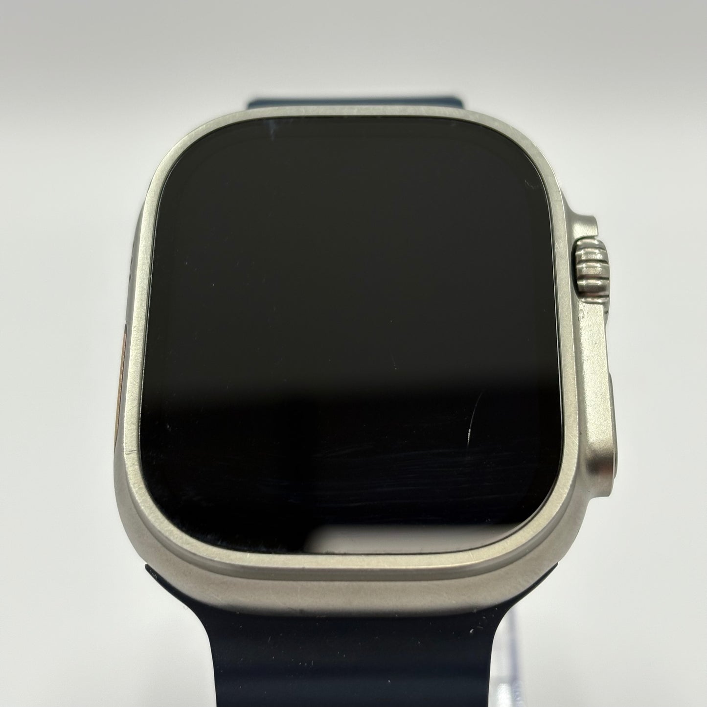 Unlocked Apple Watch Ultra 2 49MM Silver Titanium Blue Ocean Band