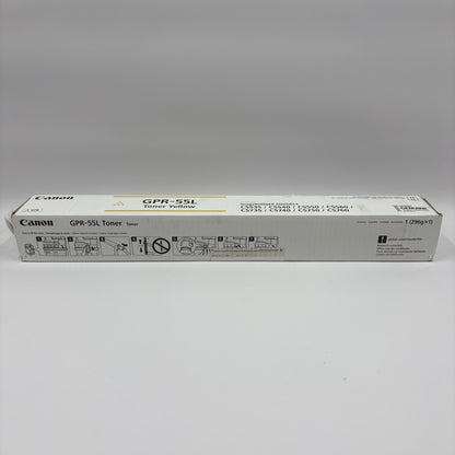 New Canon GPR-55L Yellow Toner Cartridge 0487C003